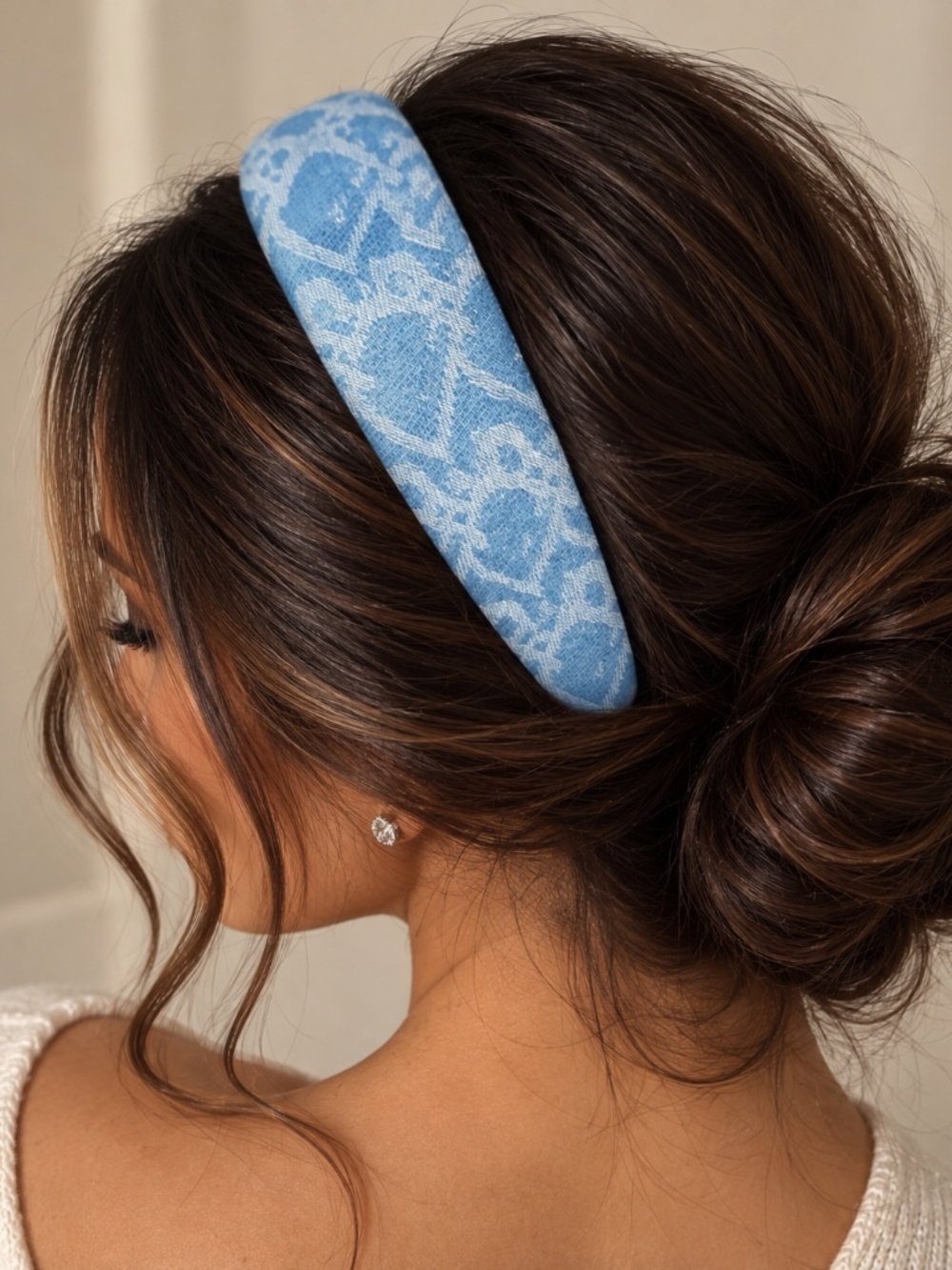 Baby Blue CD Headband NEW (1)